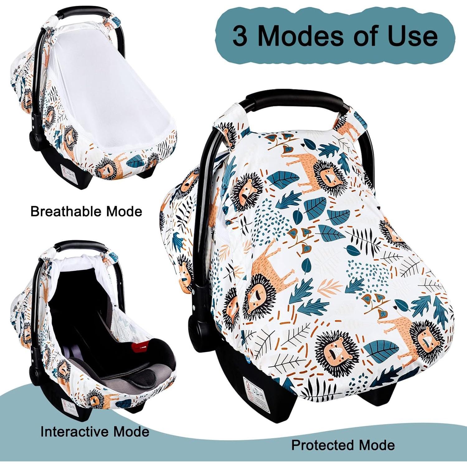 Cubierta de Asiento de Coche SWESEN para Bebés León Transpirable