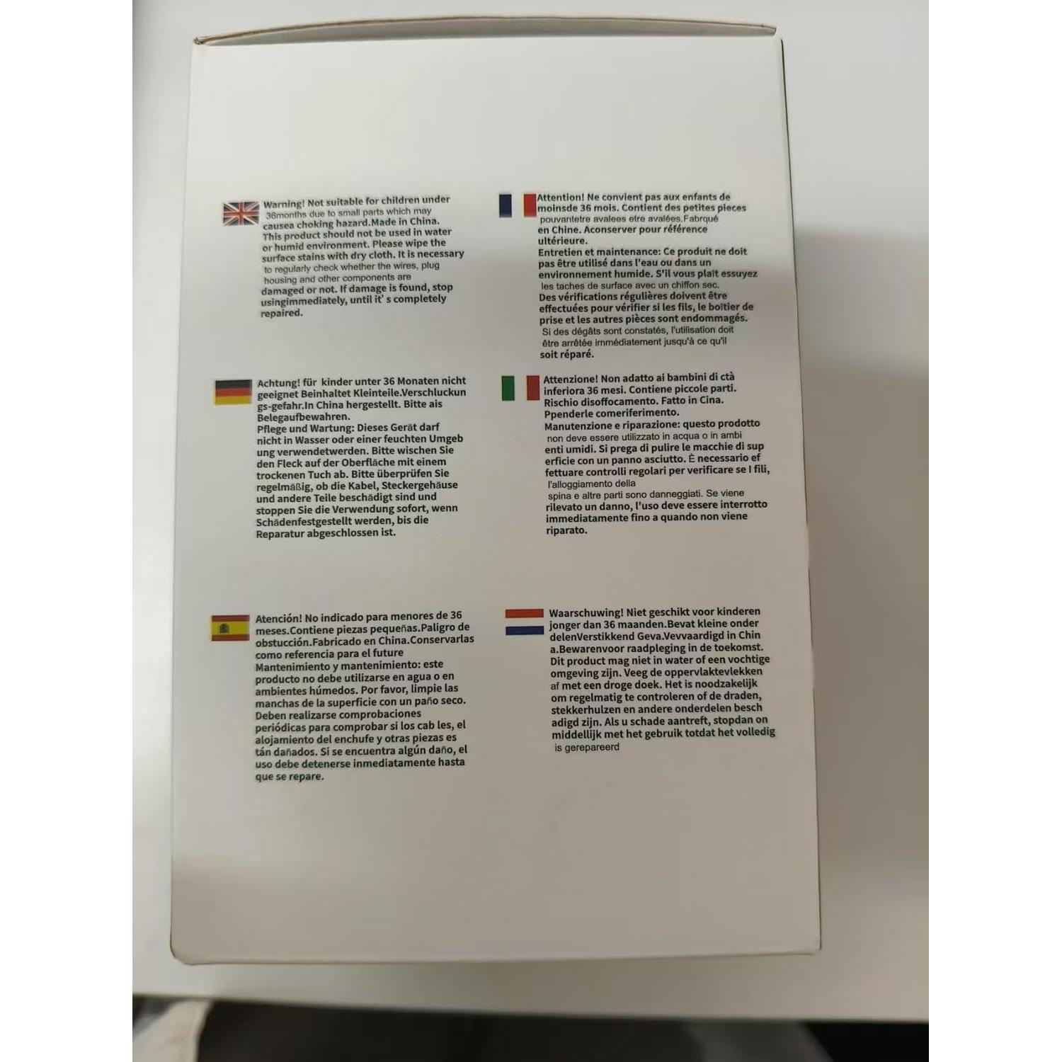 Luz Nocturna de Silicona León Amarillo 7 Colores Recargable