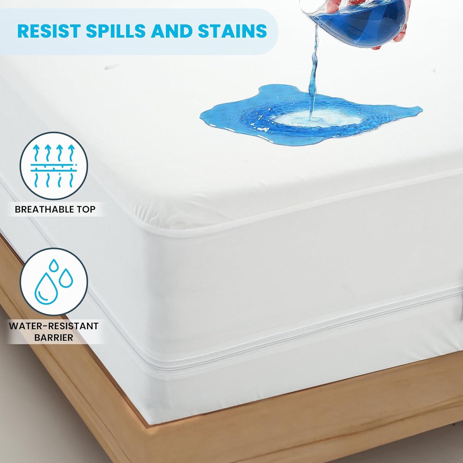 Funda de Colchón Impermeable LDC LUX DÉCOR Queen 152x203 cm