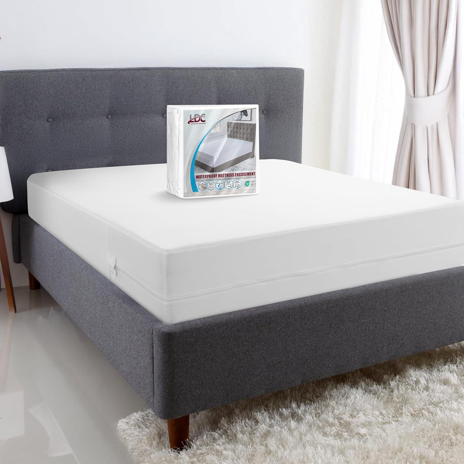 Funda de Colchón Impermeable LDC LUX DÉCOR Queen 152x203 cm