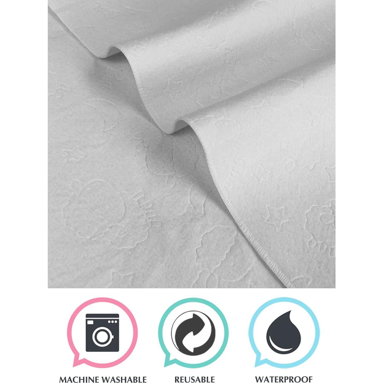 Cubierta de colchón impermeable TL Care 71x132 cm para cuna