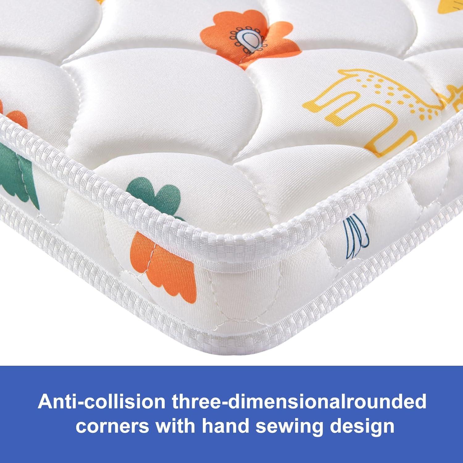 Colchón para Cuna de Bebé 84 x 48 cm - Espuma Hipoalergénica