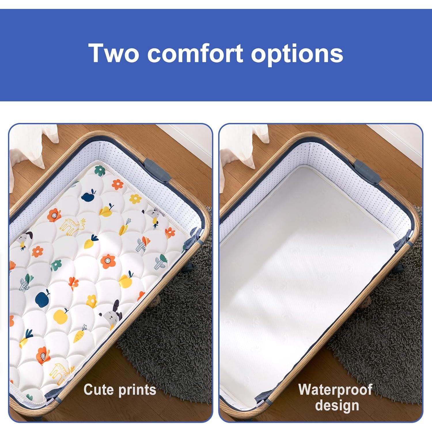 Colchón para Cuna de Bebé 84 x 48 cm - Espuma Hipoalergénica