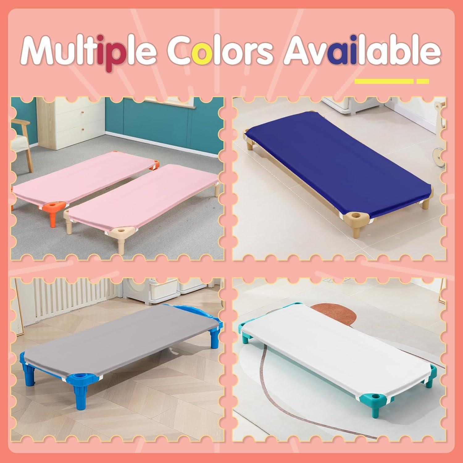 Sábanas para Cunas de Guardería RowinsyDD Rosa 58.4x129.5 cm 2 Pcs