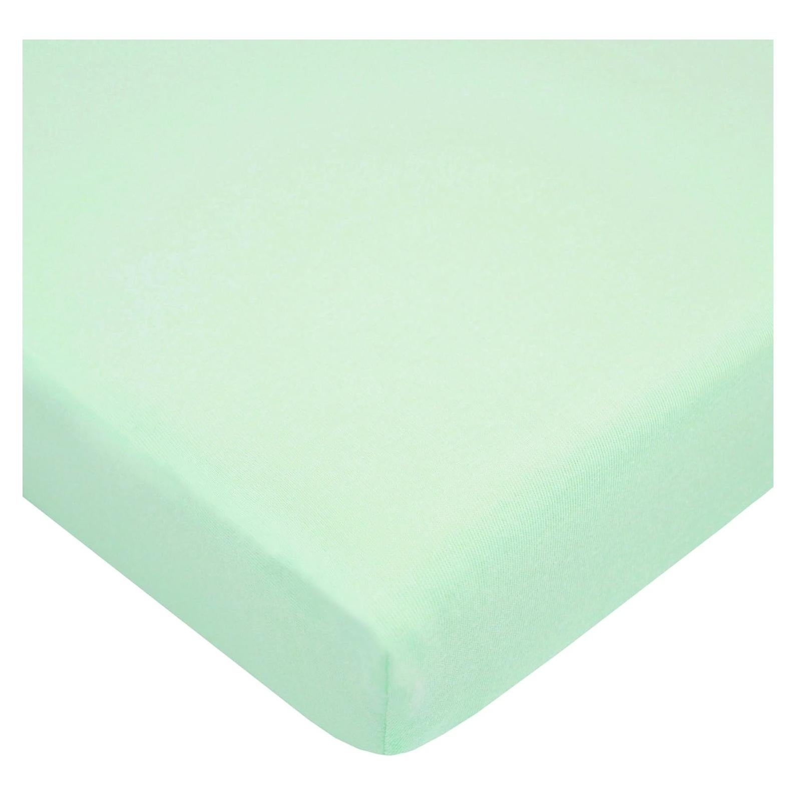 Sábana Ajustable TL Care 100% Algodón Menta 38x24 cm