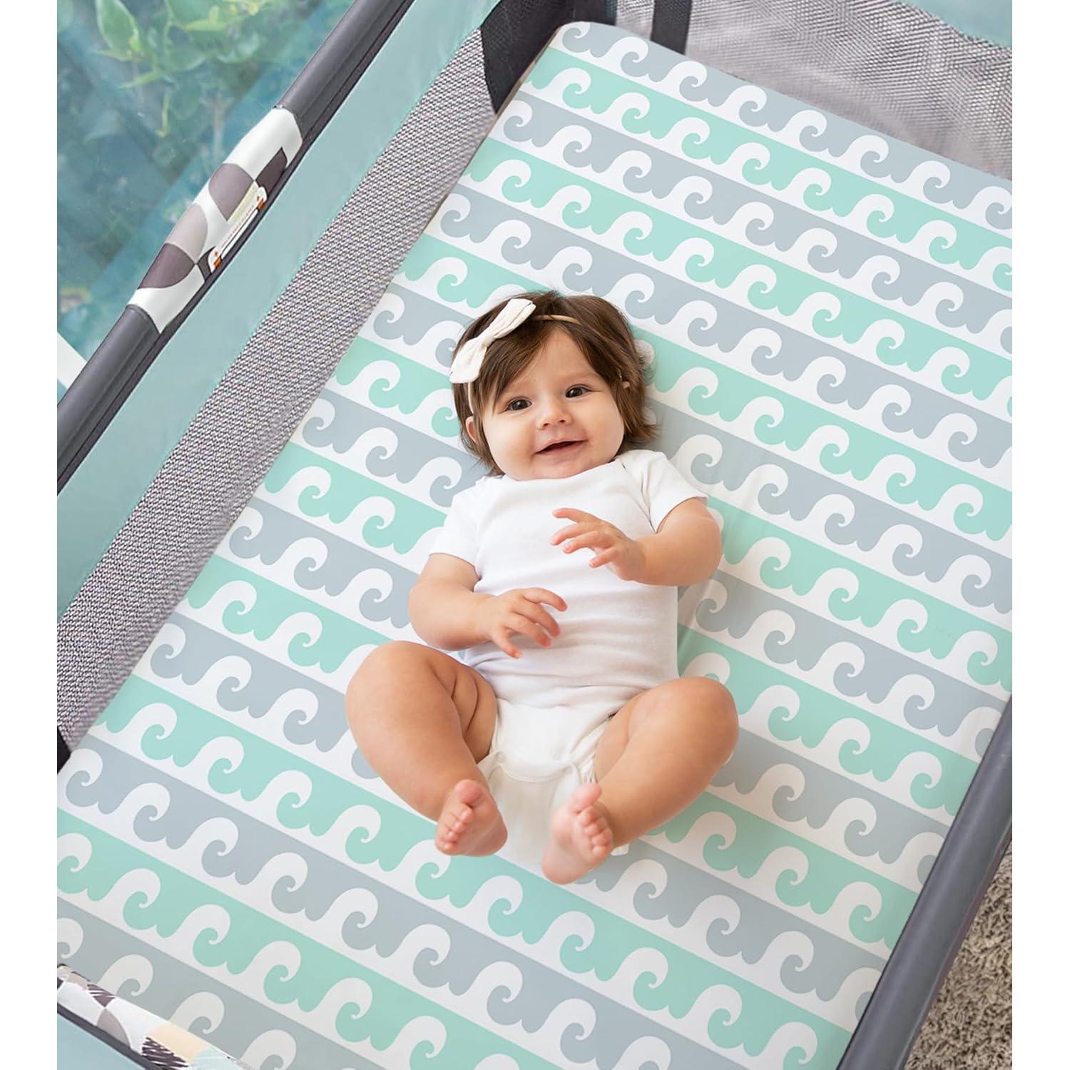 Sábanas Ajustadas 100% Algodón Orgánico Cambria Baby 2 Pk