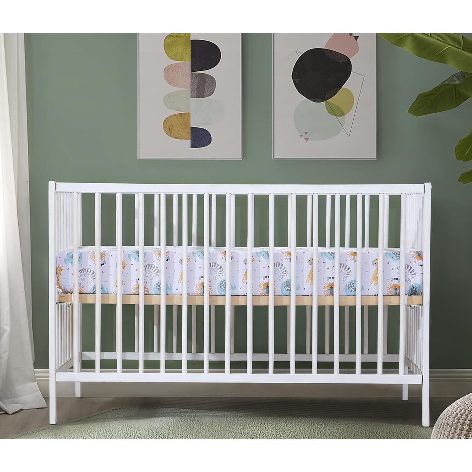 Juego de 4 Sábanas Ajustadas para Cuna Bimocosy Microfibra