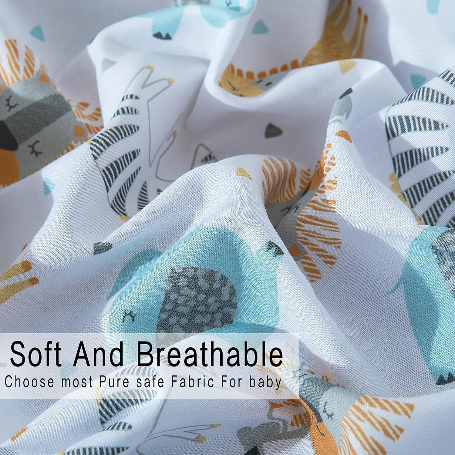 Juego de 4 Sábanas Ajustadas para Cuna Bimocosy Microfibra