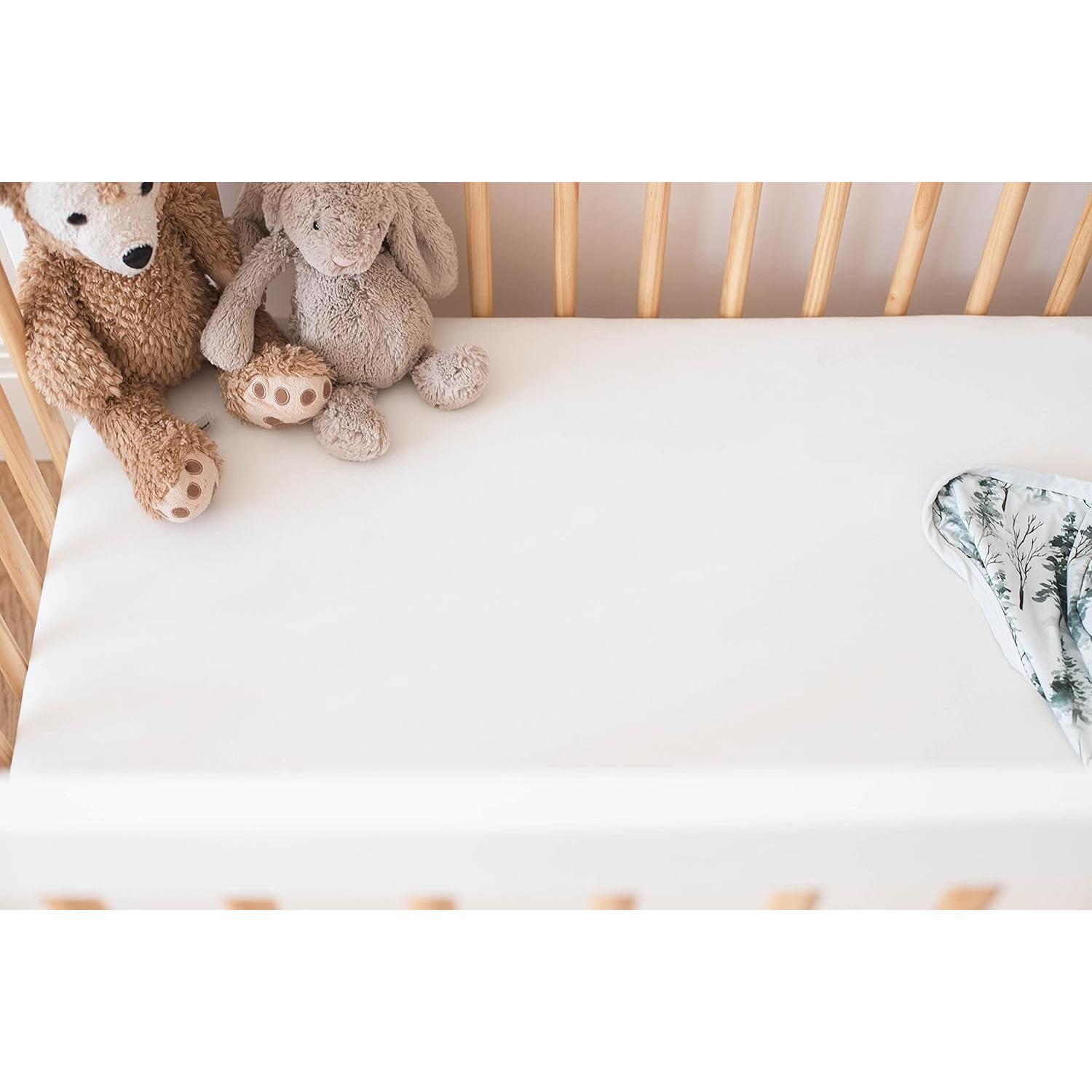 Sábana Ajustable para Cuna Pobibaby - Algodón Suave 132x71cm