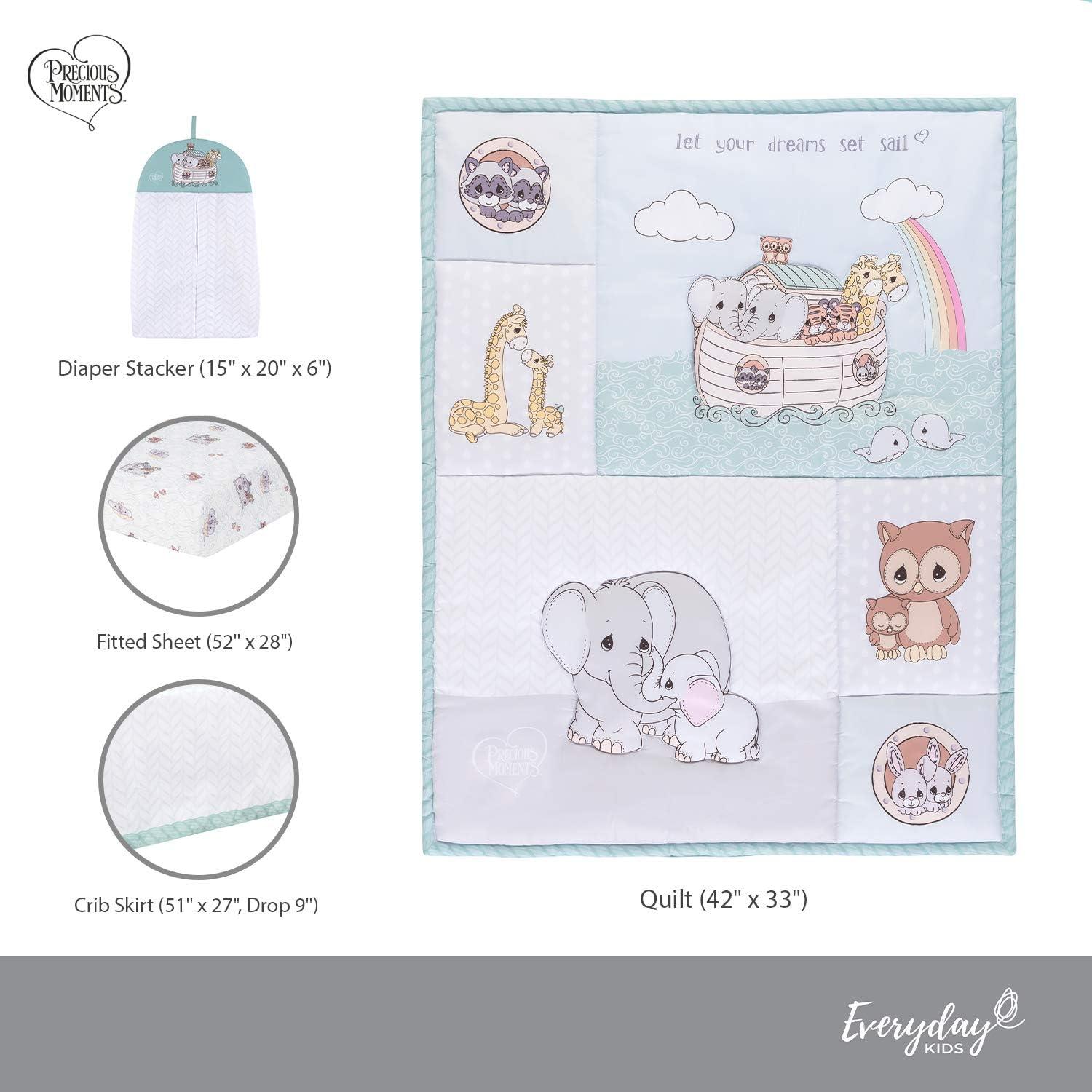 Juego de Ropa de Cuna 4 Piezas Everyday Kids Animales