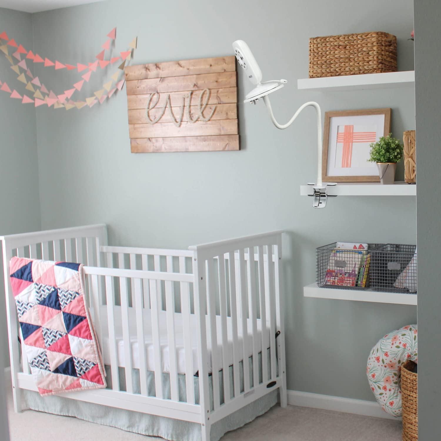 Soporte Universal para Monitor de Bebé ANMEATE SM24 - Cuello de Ganso