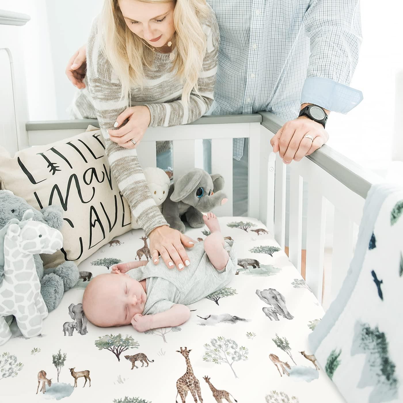 Juego de Sábanas Ajustadas GRSSDER para Cuna 132x71 cm