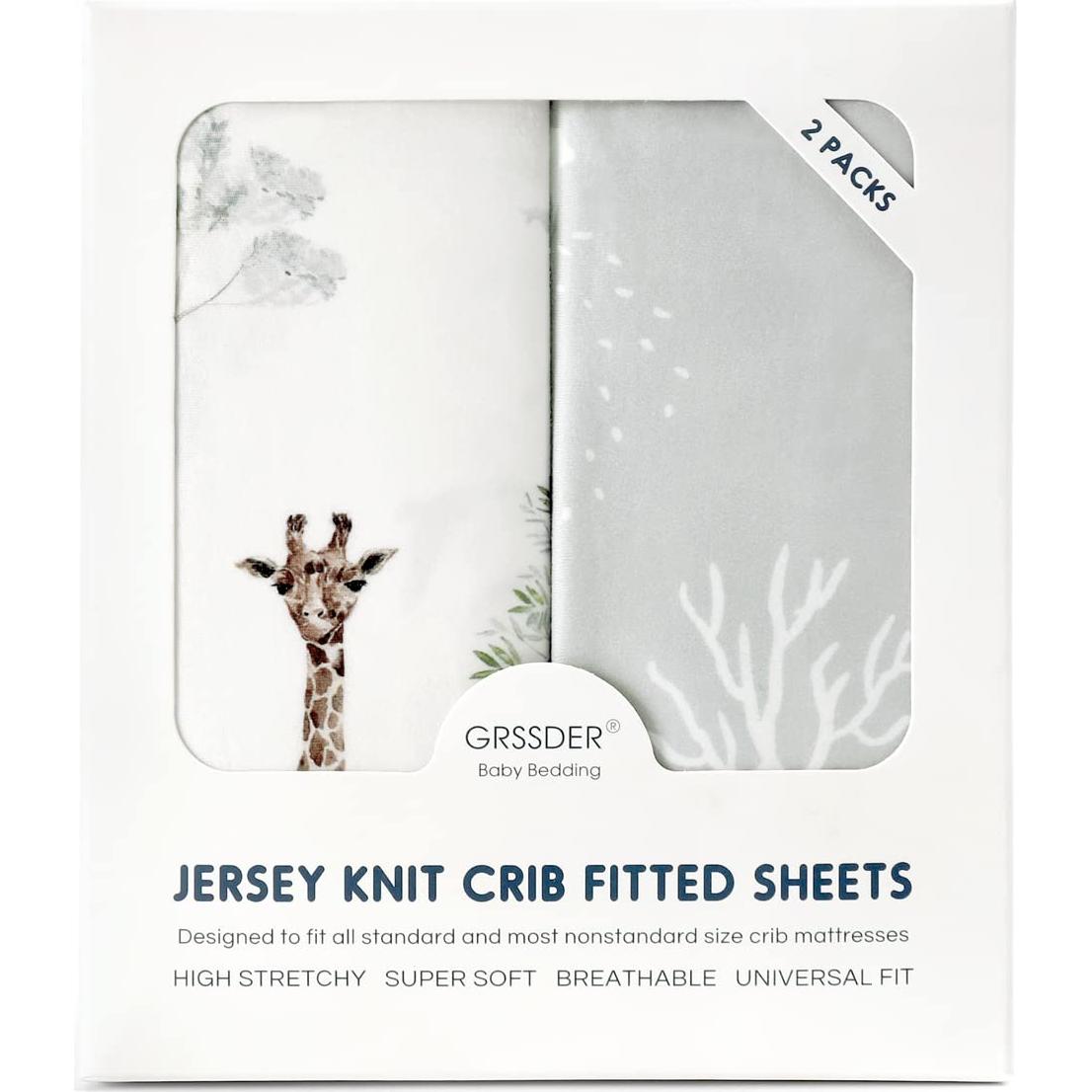 Juego de Sábanas Ajustadas GRSSDER para Cuna 132x71 cm