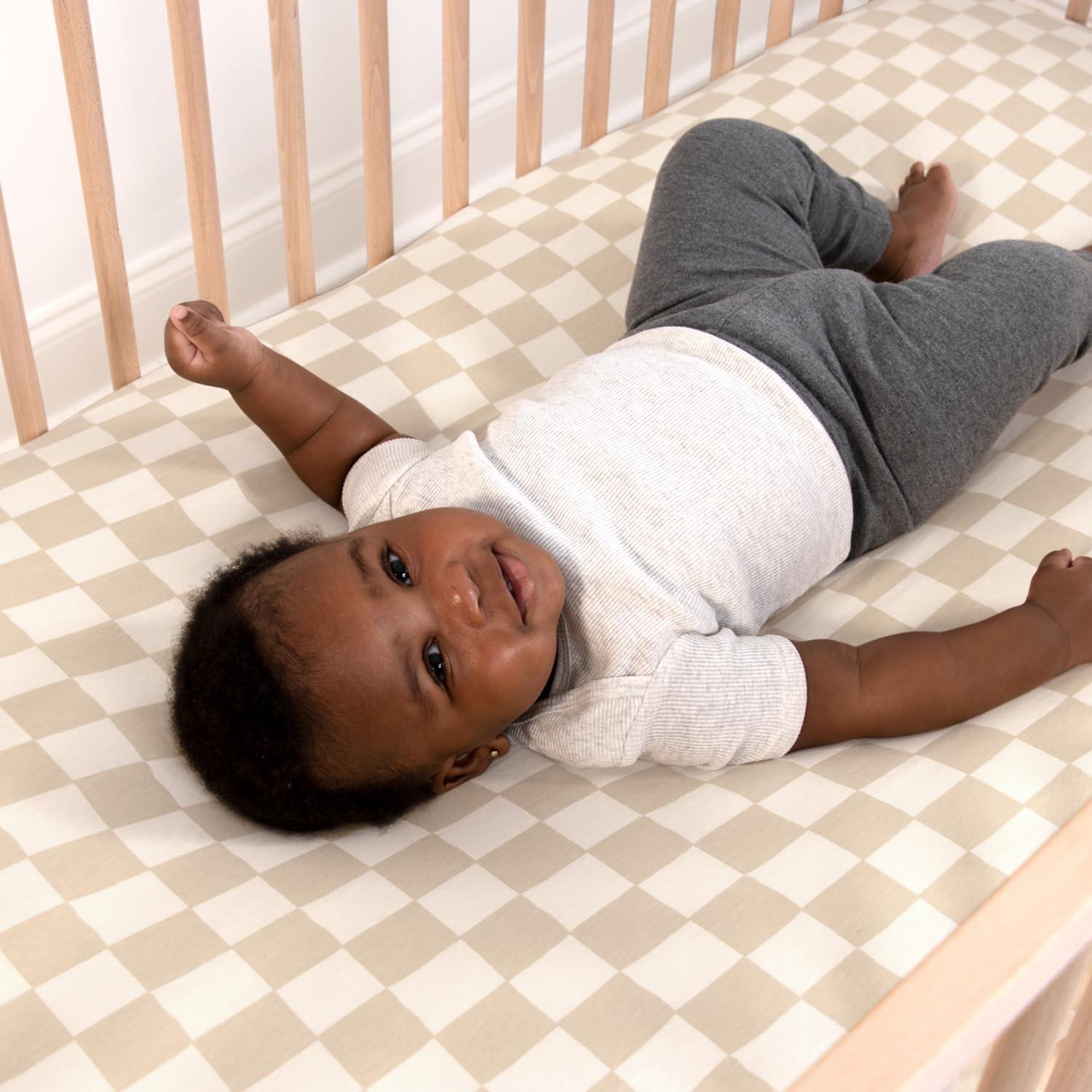 Juego de Sábanas Ajustadas Orgánicas The Peanutshell 4 Piezas