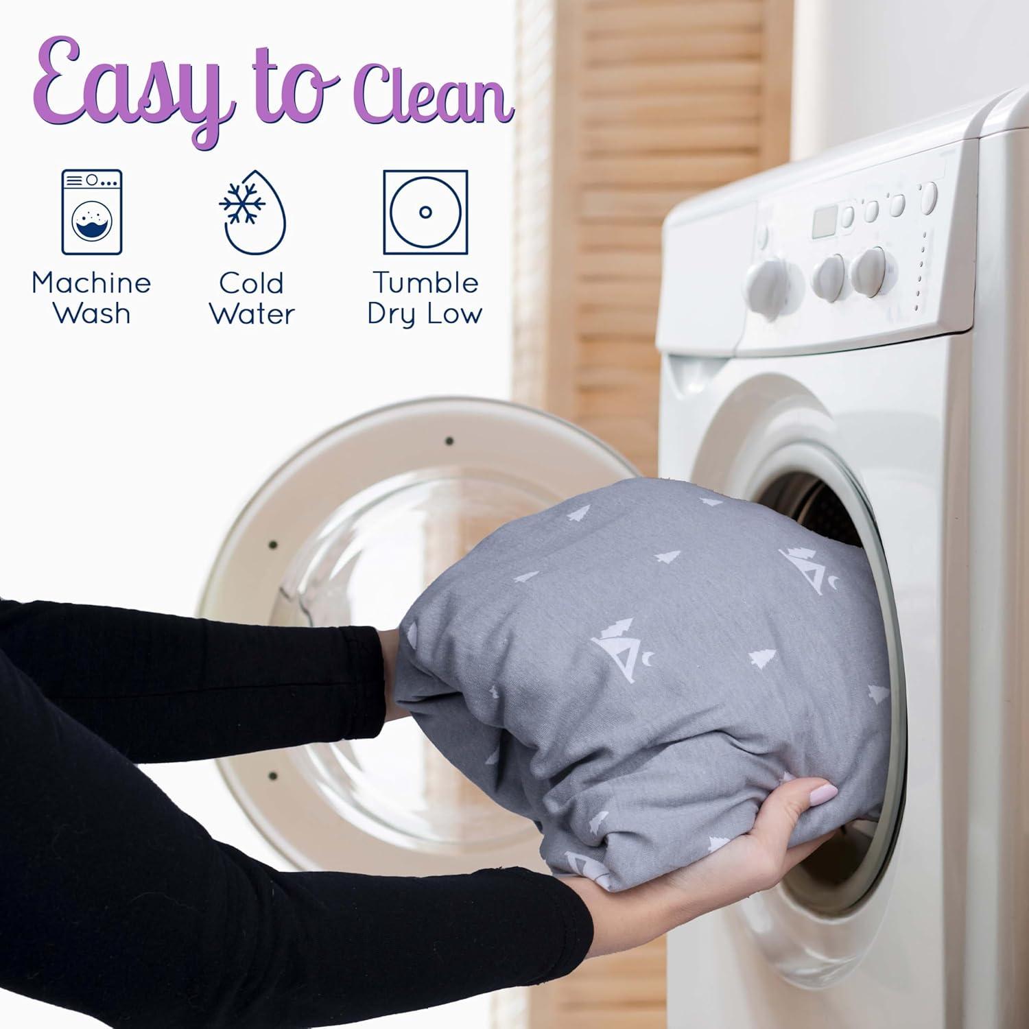 Sábanas Ajustadas para Cuna Grow Wild - Algodón Jersey 132x71cm