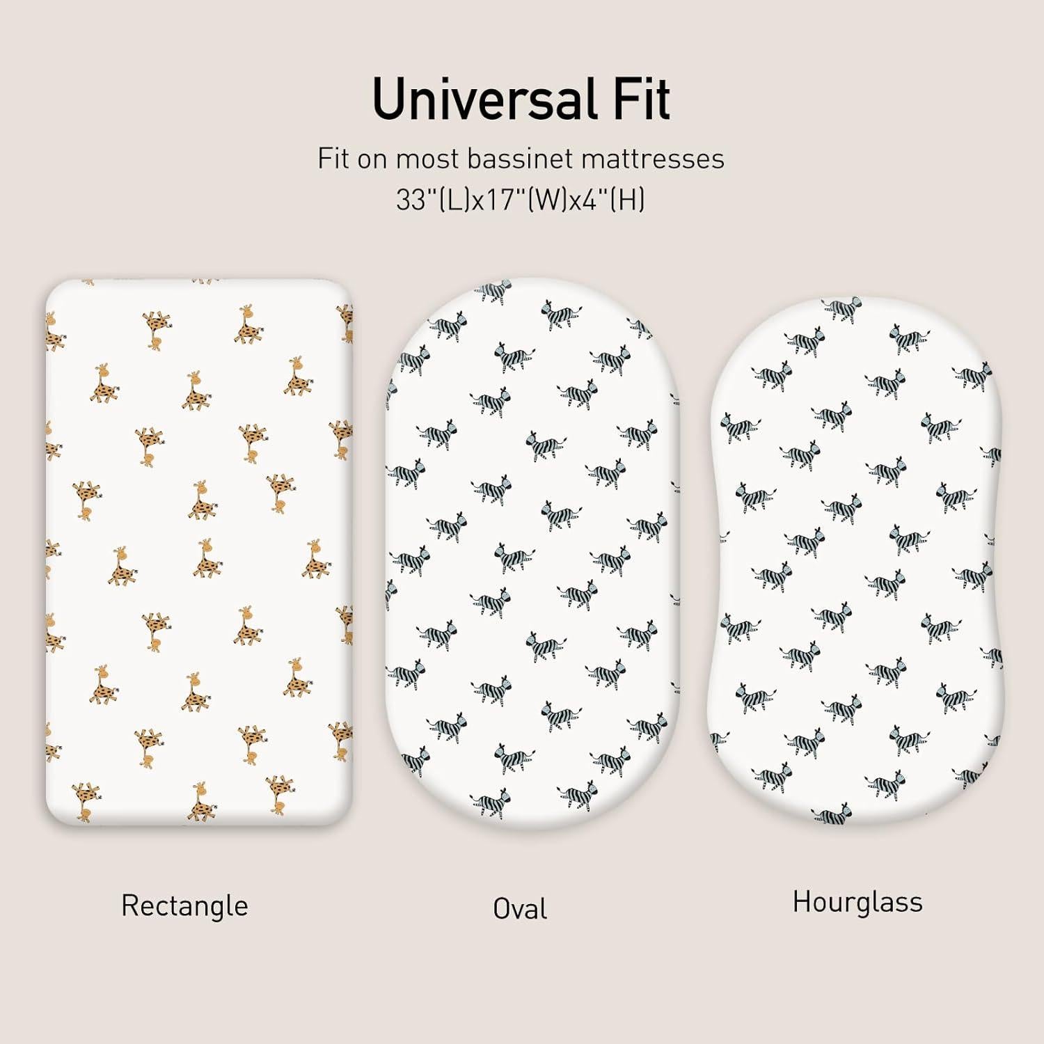 Sábanas Ajustadas para Cuna Gllquen Baby 2 Piezas Algodón Orgánico