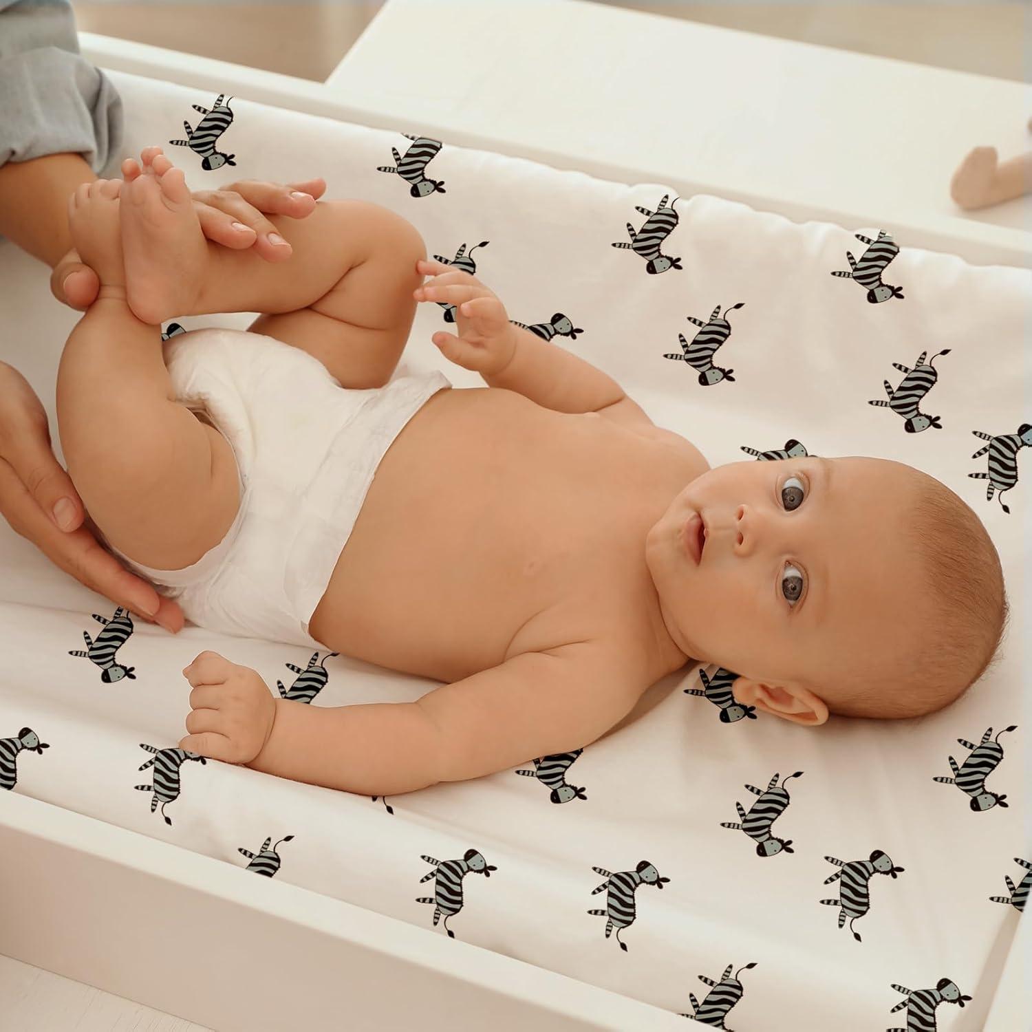 Sábanas Ajustadas para Cuna Gllquen Baby 2 Piezas Algodón Orgánico