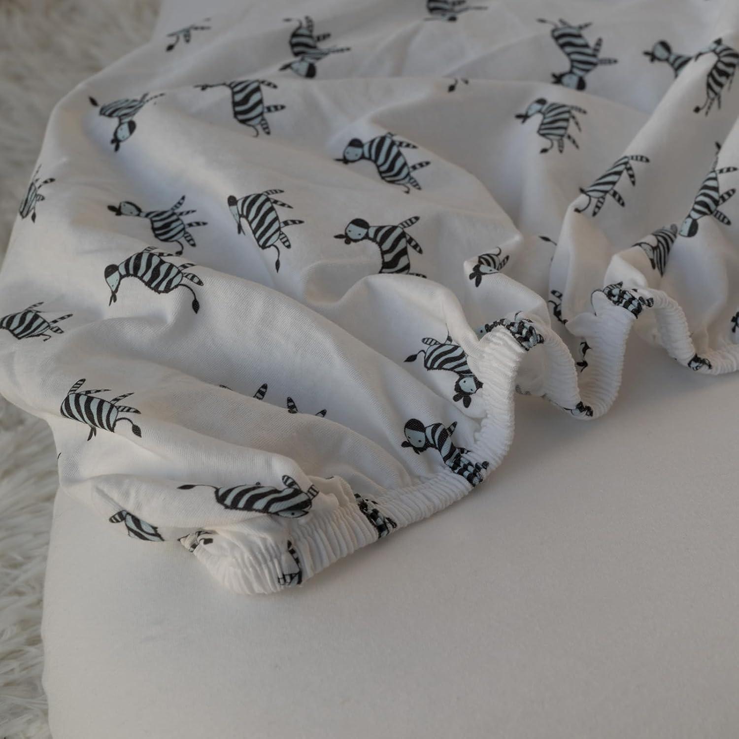 Sábanas Ajustadas para Cuna Gllquen Baby 2 Piezas Algodón Orgánico