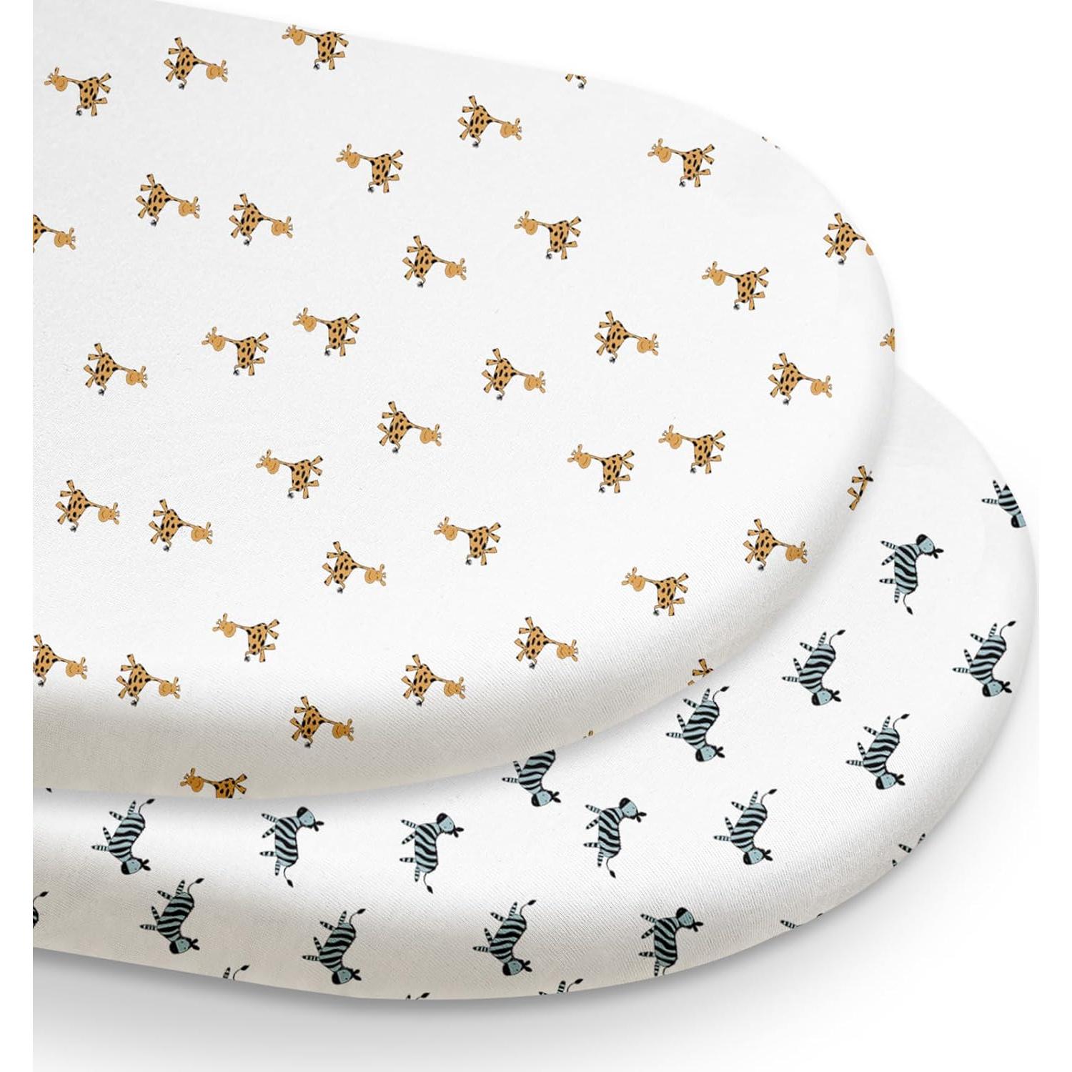 Sábanas Ajustadas para Cuna Gllquen Baby 2 Piezas Algodón Orgánico