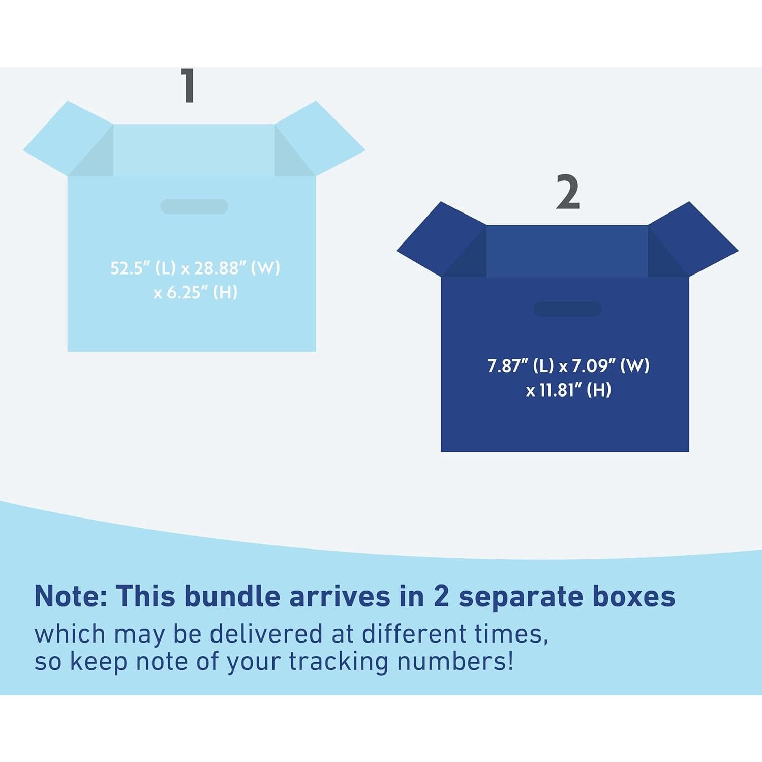 Colchón de Cuna Doble-Confort Graco 2-Pack con Protector