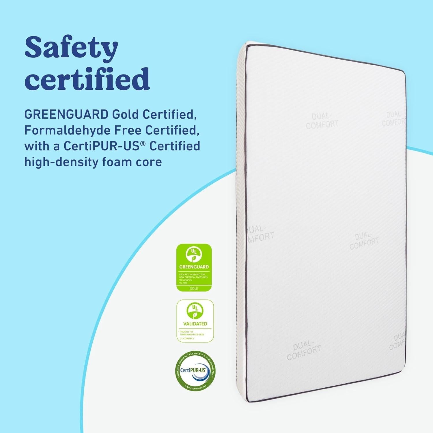 Colchón de Cuna Doble-Confort Graco 2-Pack con Protector