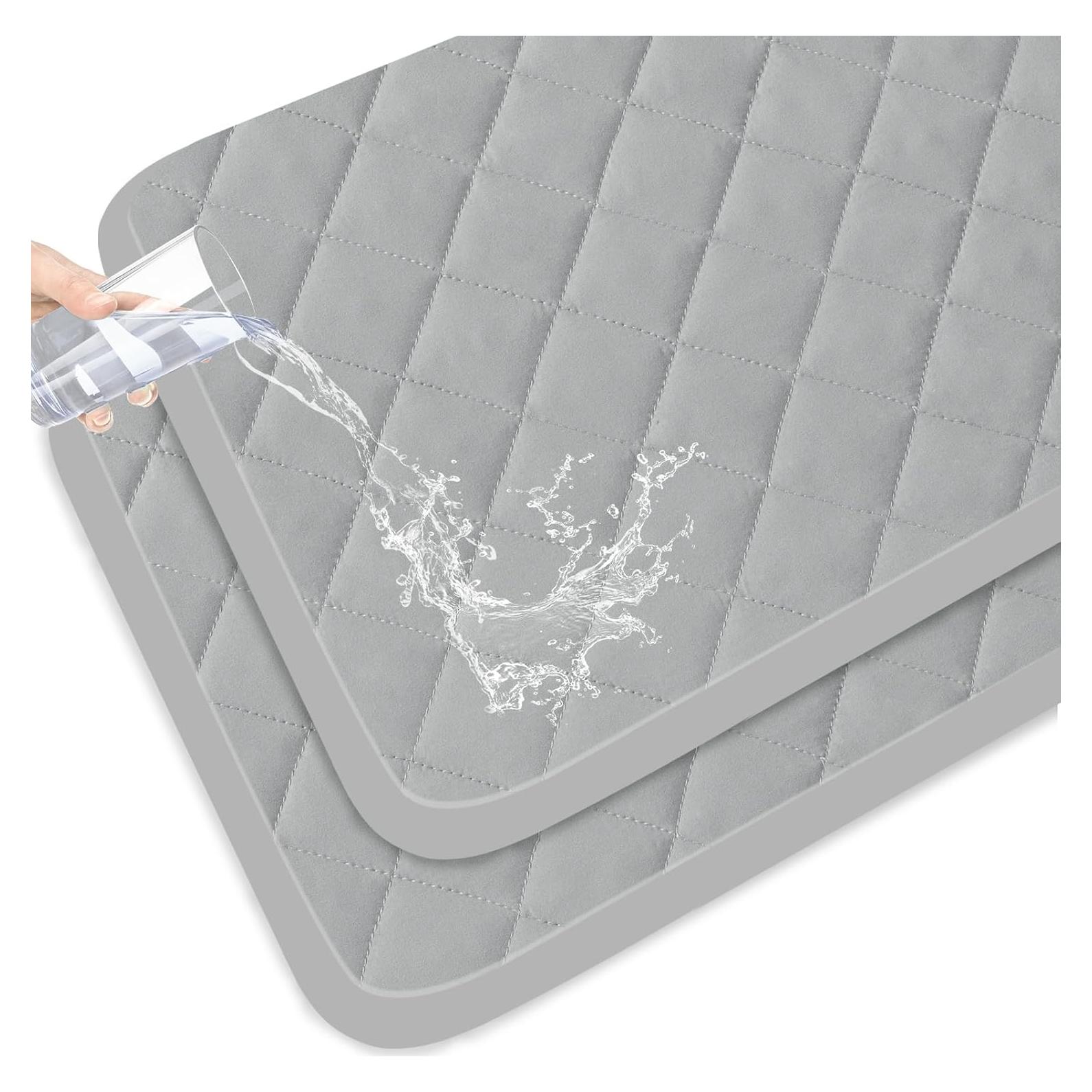 Protector de Colchón para Cuna Mini Magik & Kover 2 Pzs Impermeable