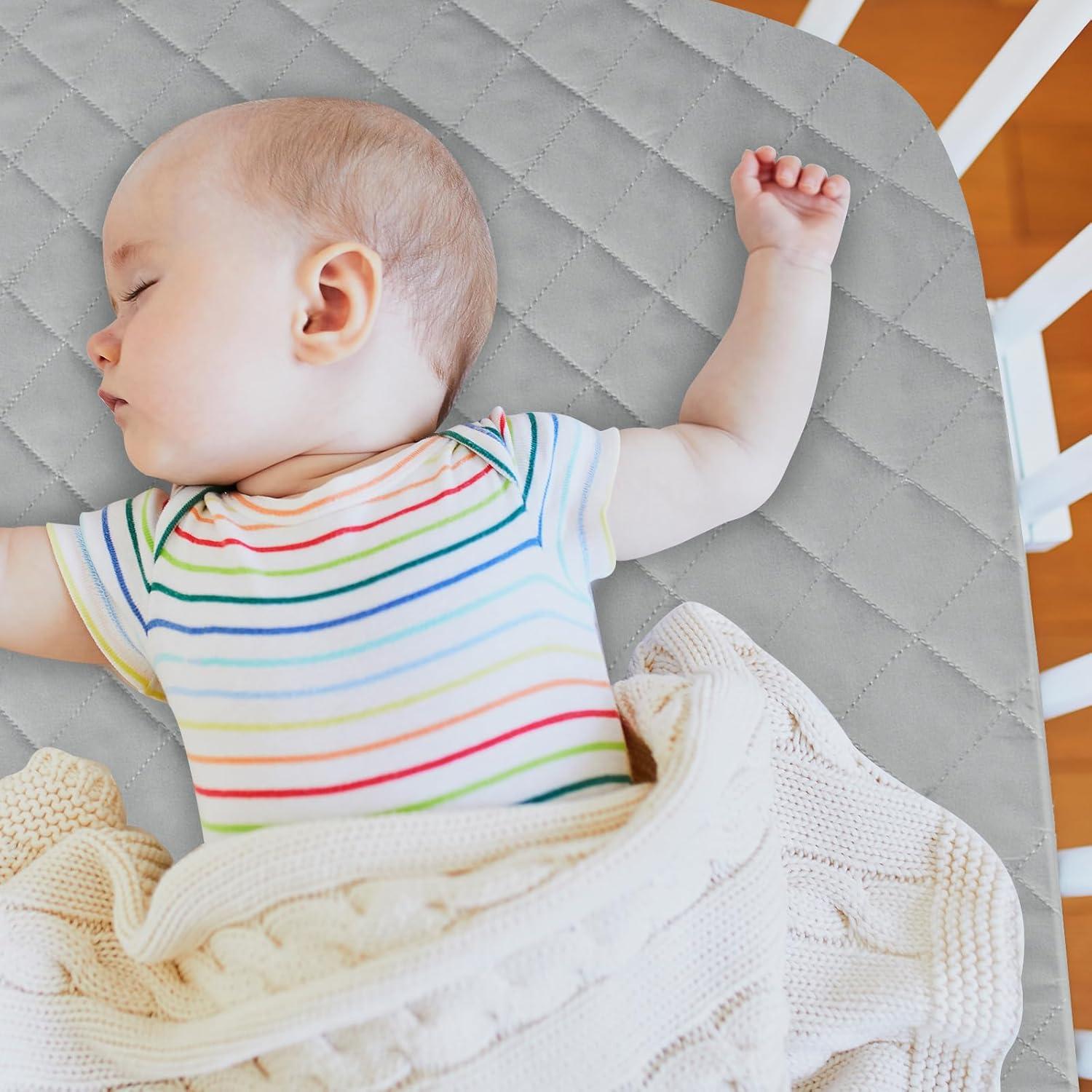 Protector de Colchón para Cuna Mini Magik & Kover 2 Pzs Impermeable