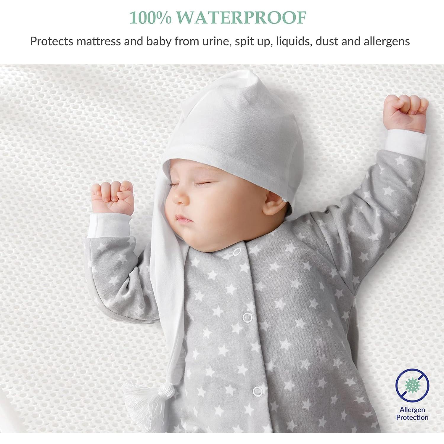 Protector de Colchón Impermeable Slumberfy Cuna Mini Transpirable