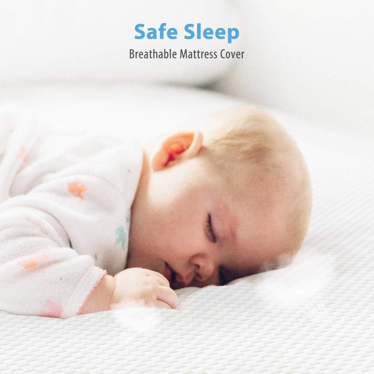 Colchón Dourxi para Cuna Doble Cara Espuma Viscoelástica 132x70cm