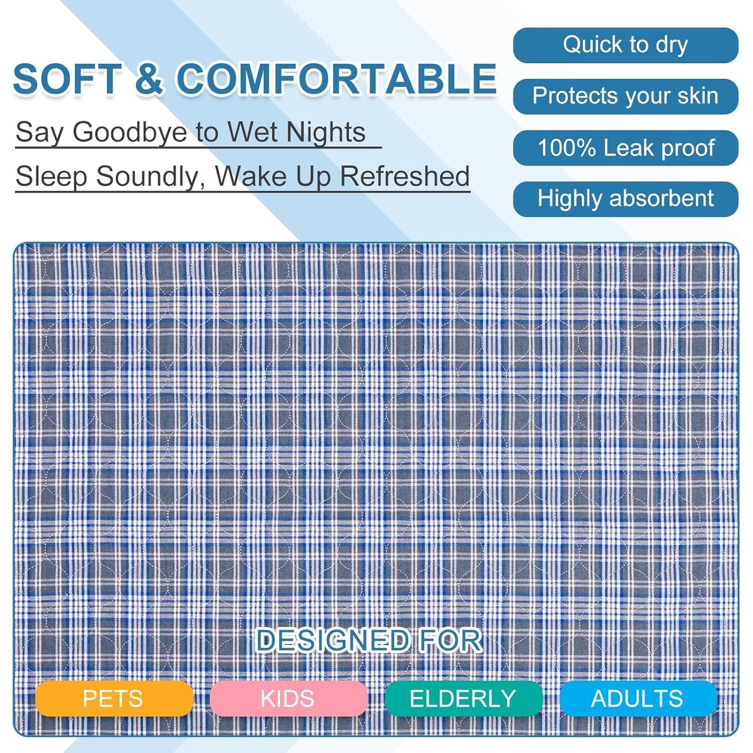 Almohadillas Lavables OUTCREATOR 86x193 cm Paquete de 2