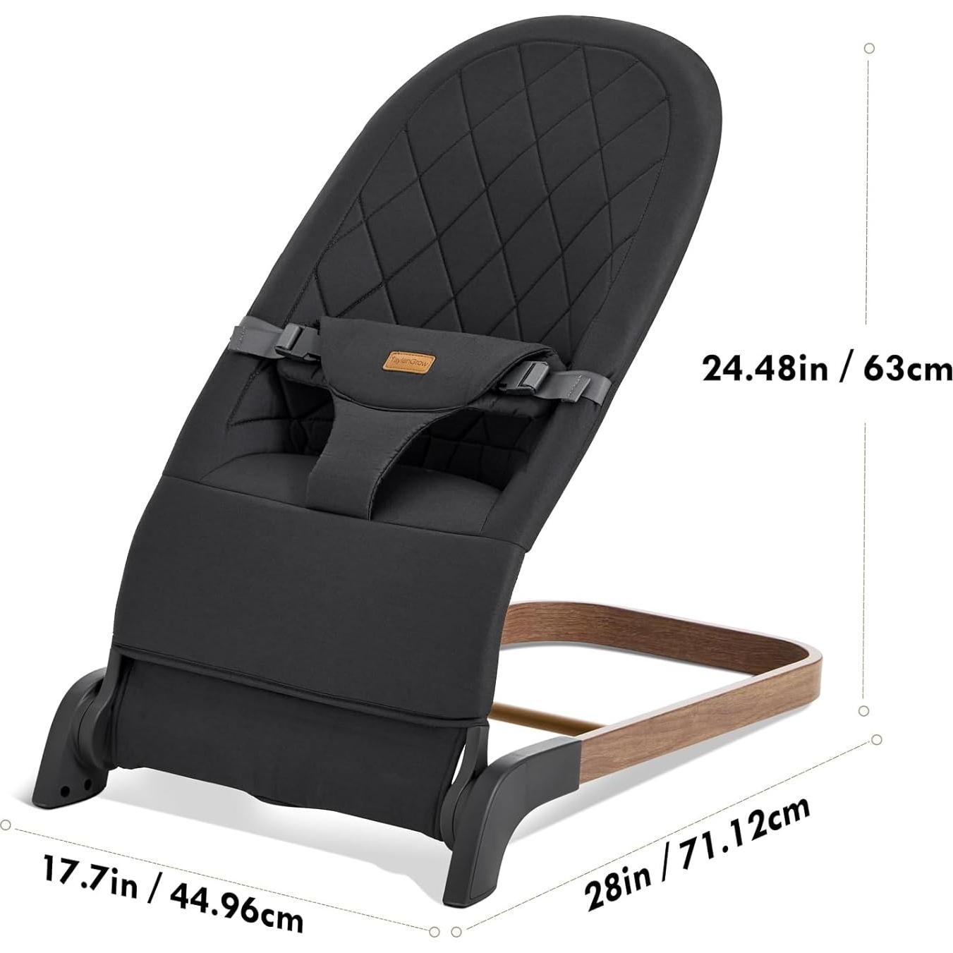 Columpio Plegable para Bebés Taylengrow - 3 Alturas Ajustables, Algodón Suave