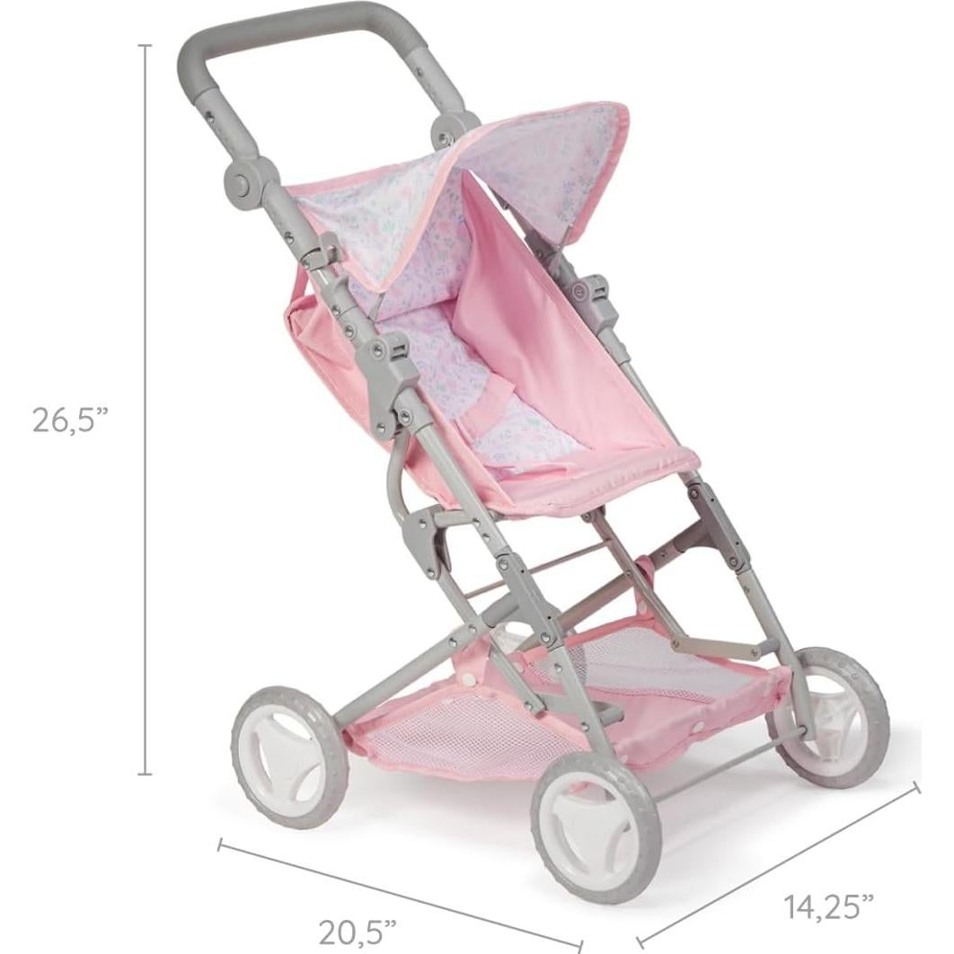 Cochecito Plegable Rosa JC Toys Berenguer Boutique 45.72 cm