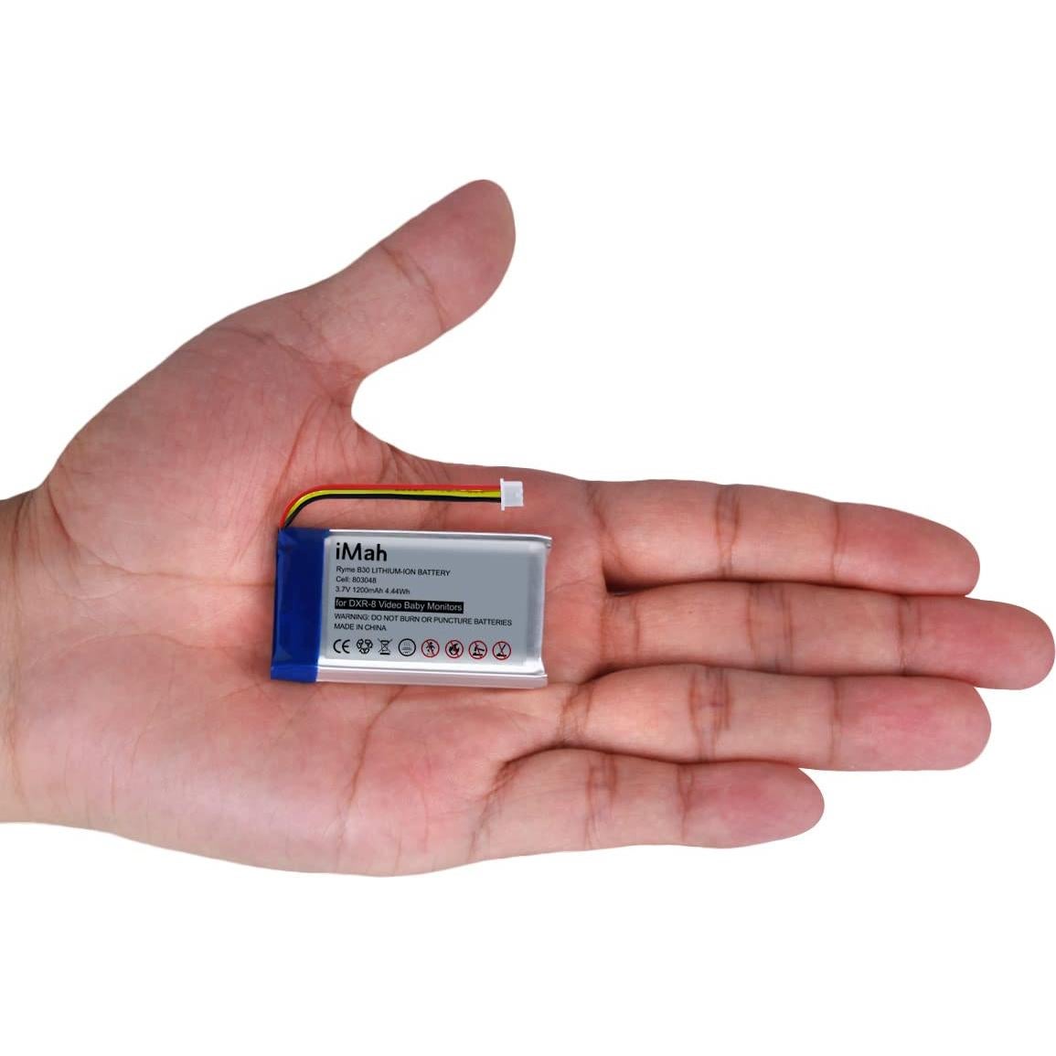 Batería de litio recargable iMah para monitor Infant Optics DXR-8