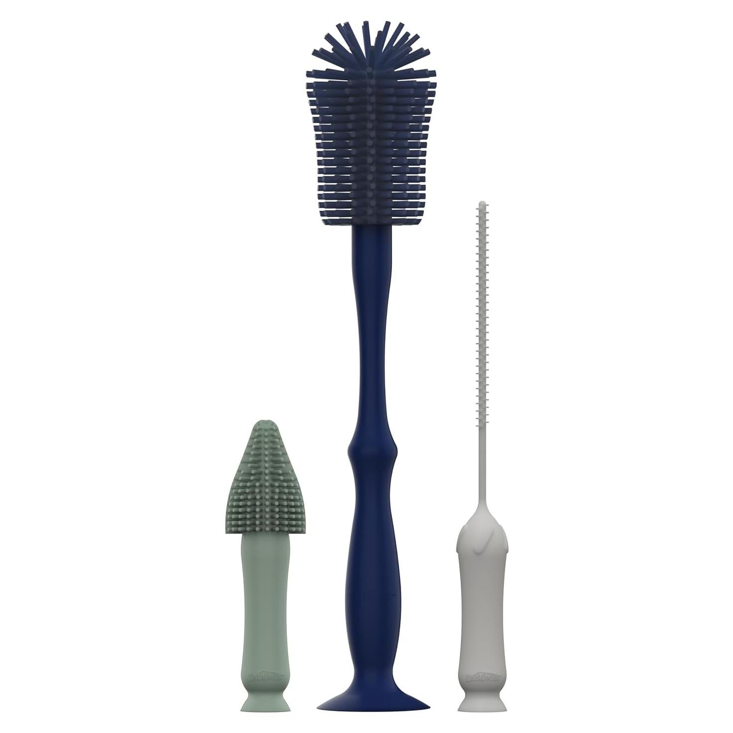 Juego de Cepillos de Limpieza Dr. Brown's - 3 Piezas Silicona