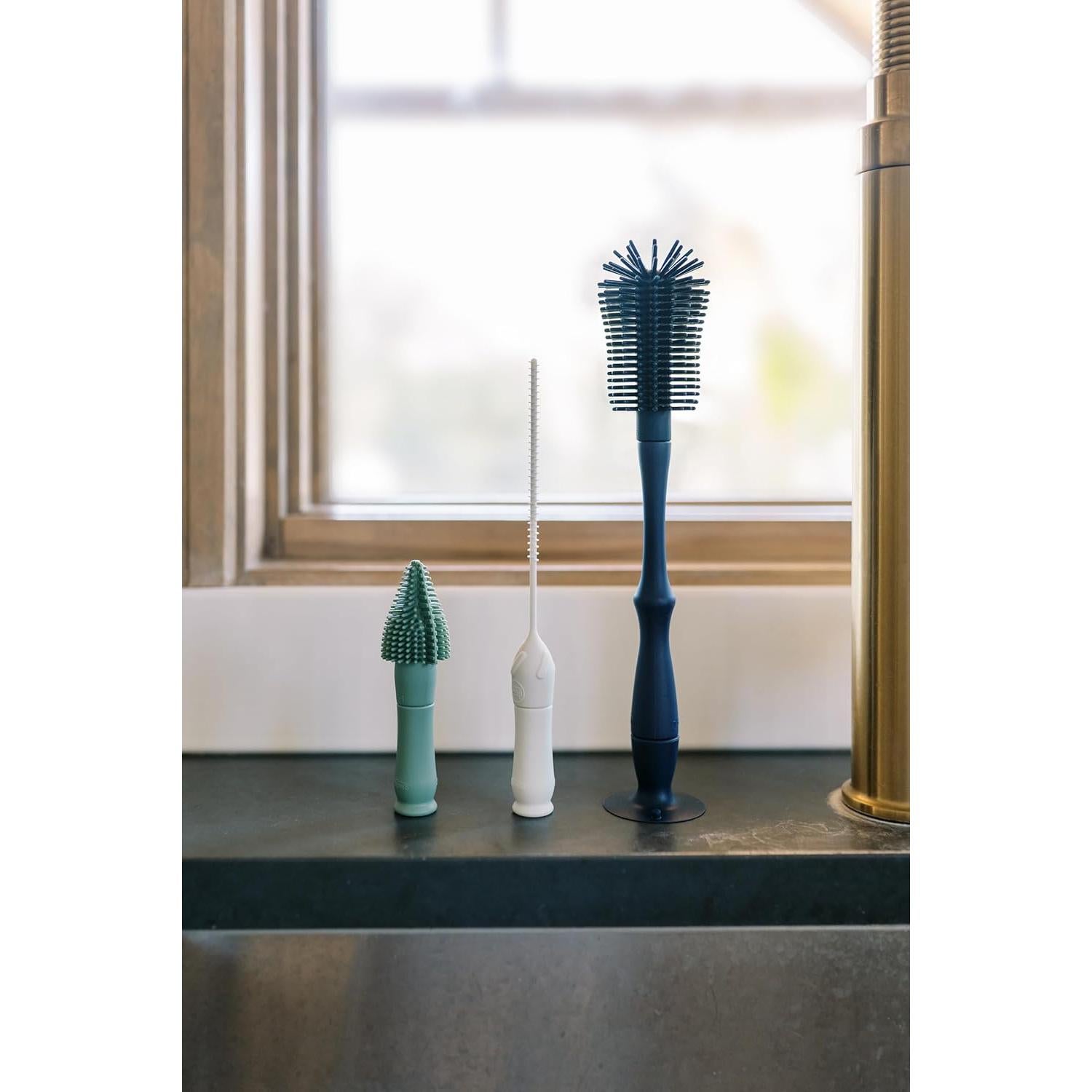 Juego de Cepillos de Limpieza Dr. Brown's - 3 Piezas Silicona