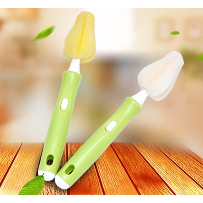 Cepillo para Biberones Duehut GJ120 Verde 17x3.5cm Flexible