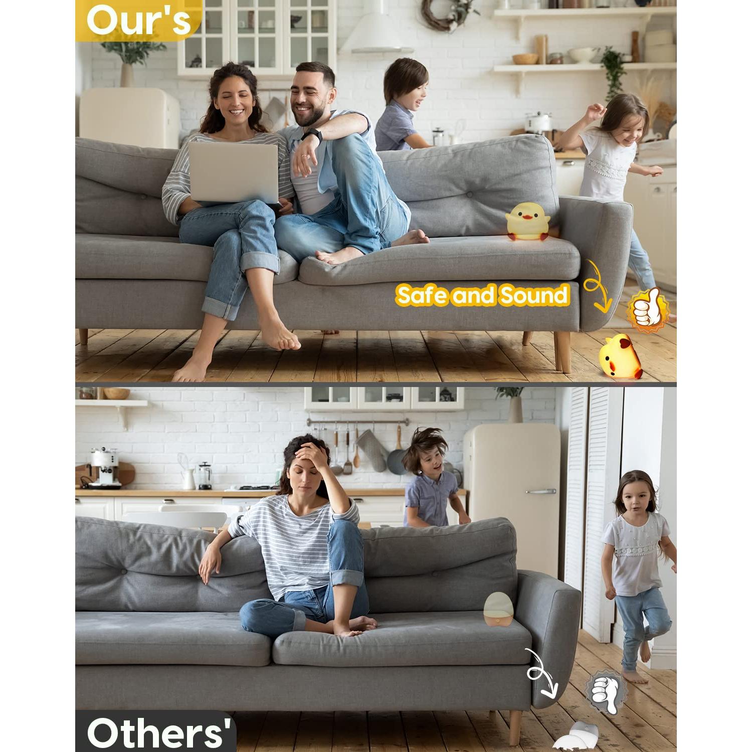 Luz Nocturna Amaredom DoDo Pato LED Regulable 1200mAh