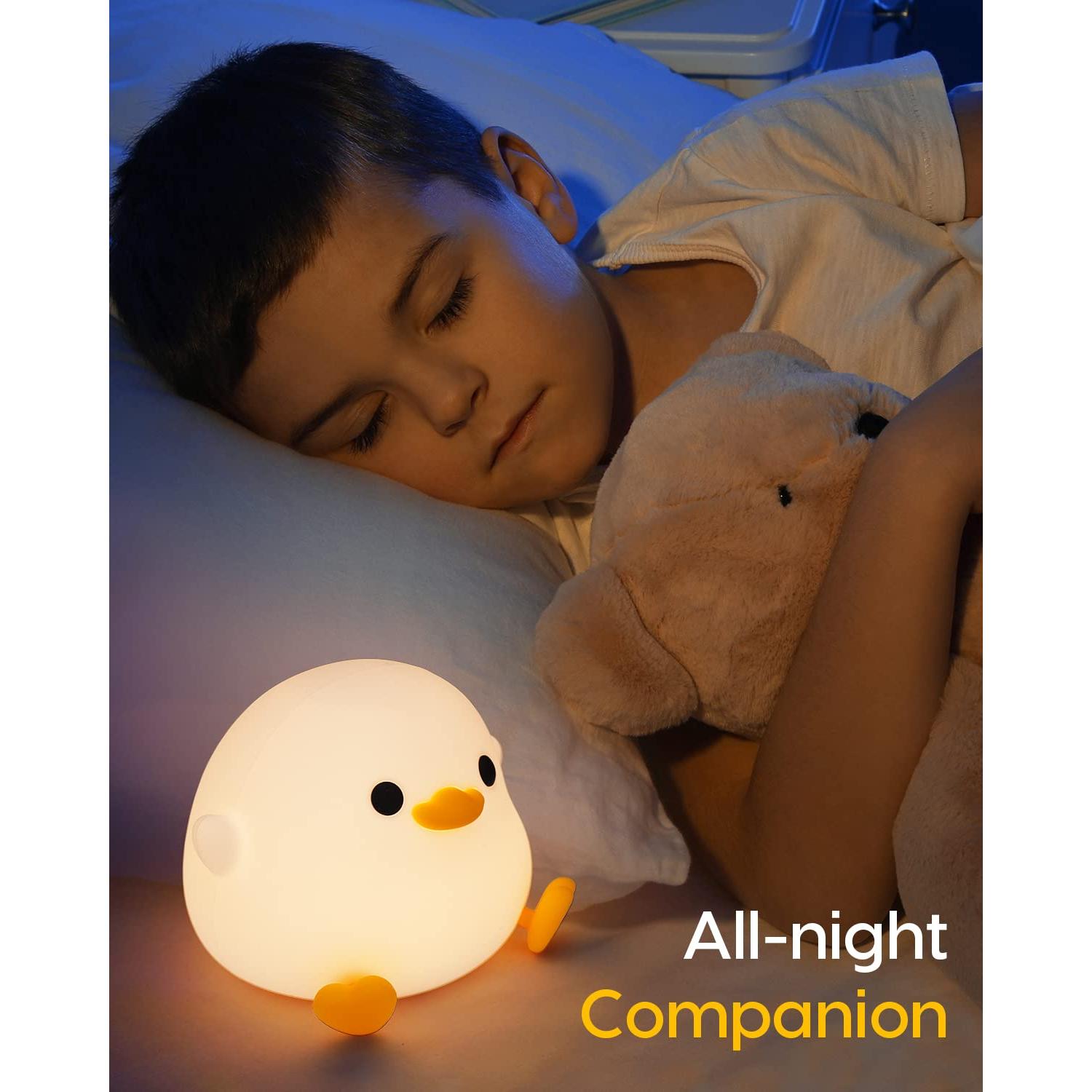 Luz Nocturna Amaredom DoDo Pato LED Regulable 1200mAh