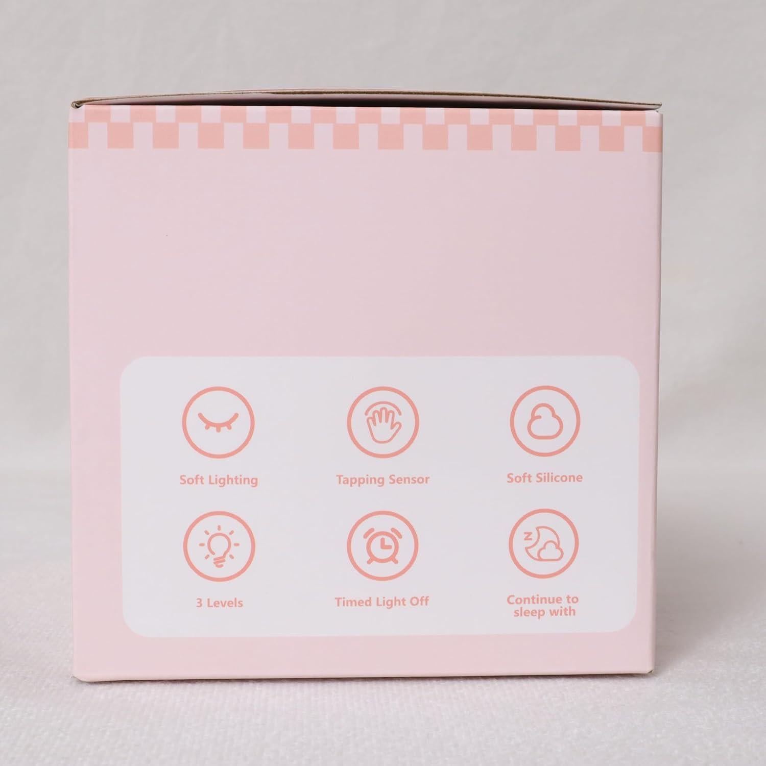 Luz Nocturna Axolote YuanDian Silicona 17cm Control Táctil