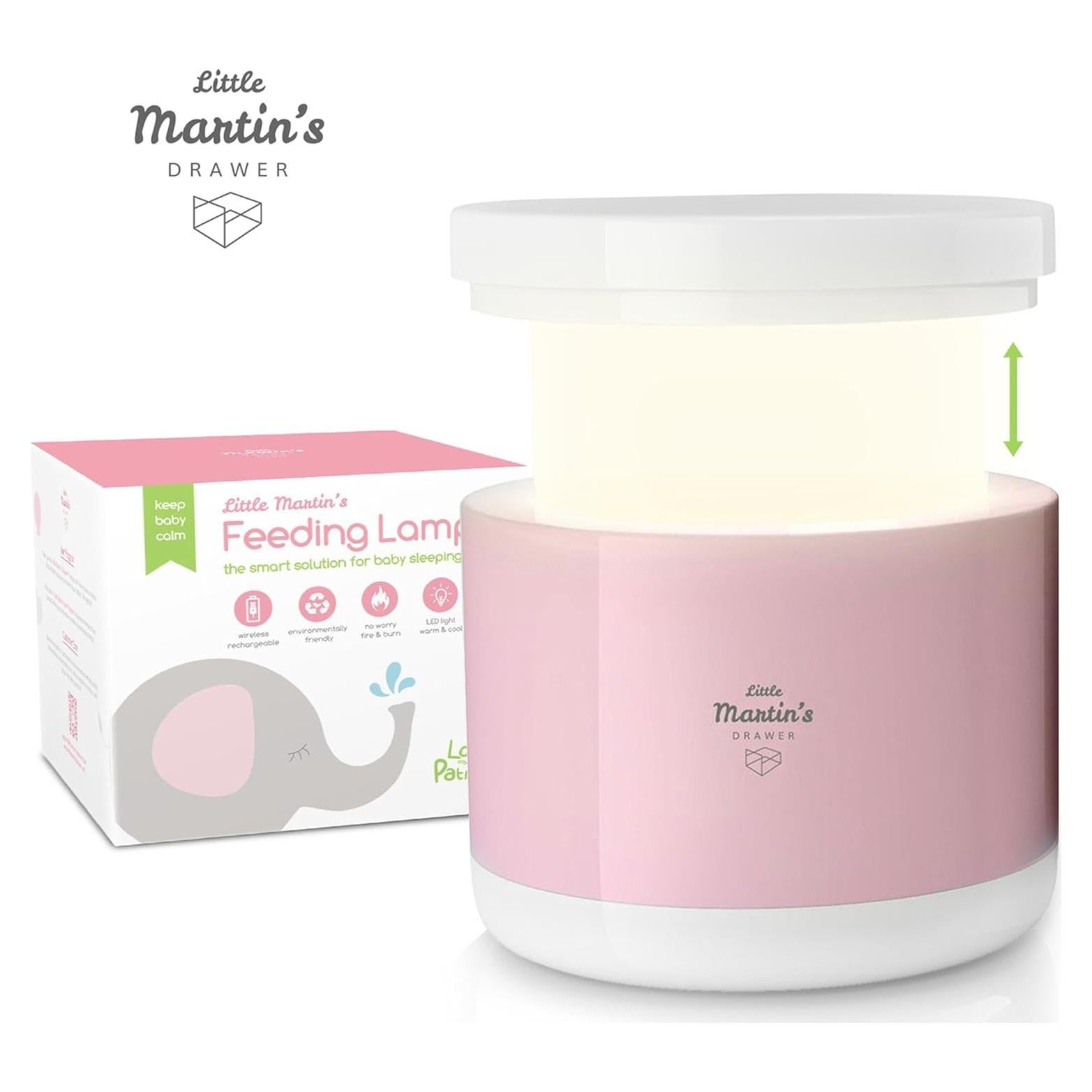 Luz Nocturna LED Little Martin - Lámpara Recargable USB 11x11 cm