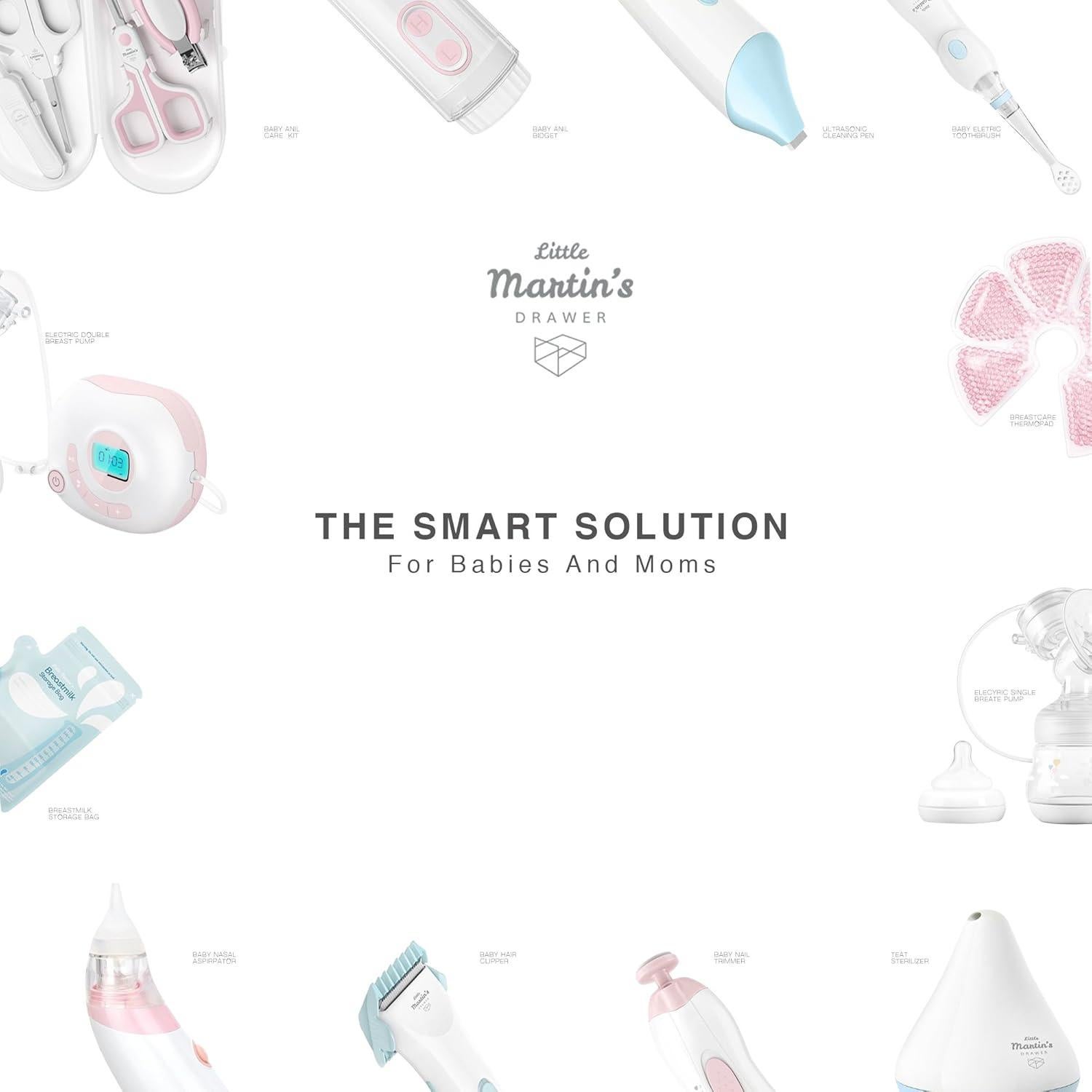 Luz Nocturna LED Little Martin - Lámpara Recargable USB 11x11 cm