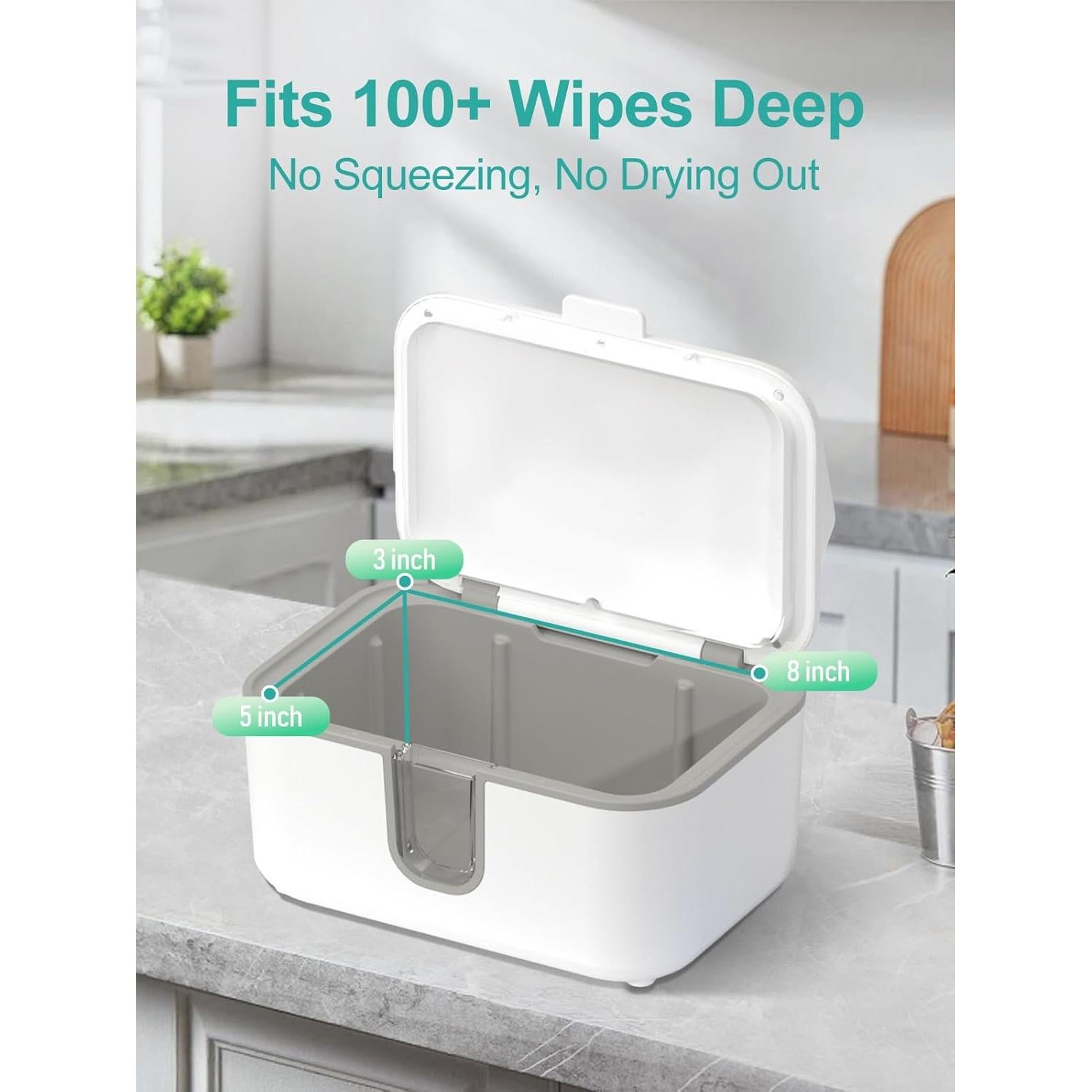 Calentador de Toallitas para Bebés KOSTEE con Luz Nocturna