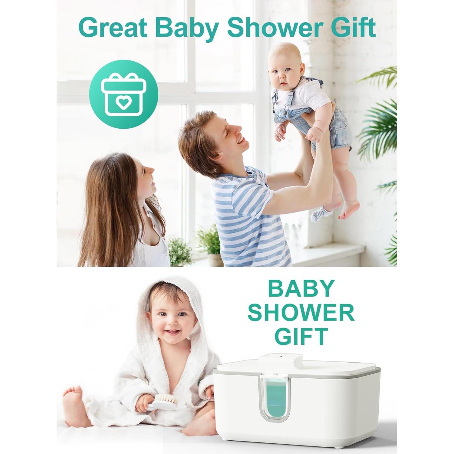 Calentador de Toallitas para Bebés KOSTEE con Luz Nocturna