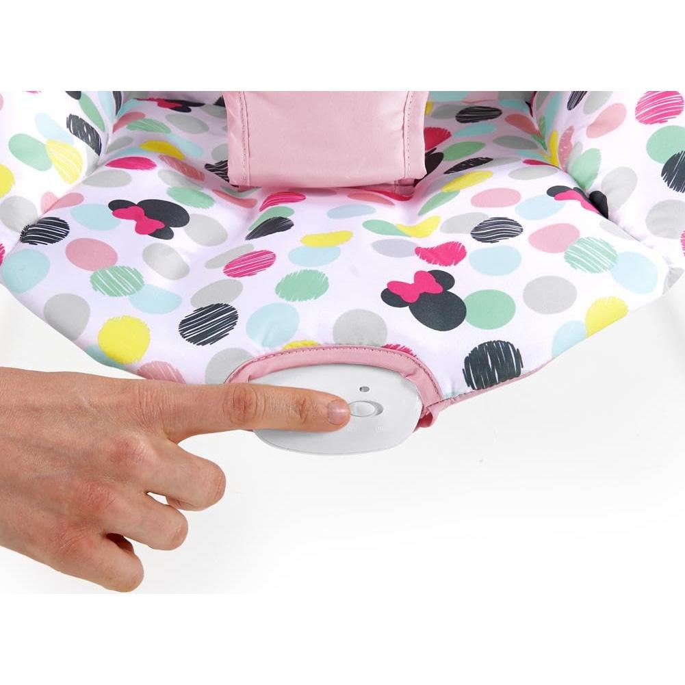 Asiento de rebote para bebés Minnie Mouse Bright Starts 0-9 kg