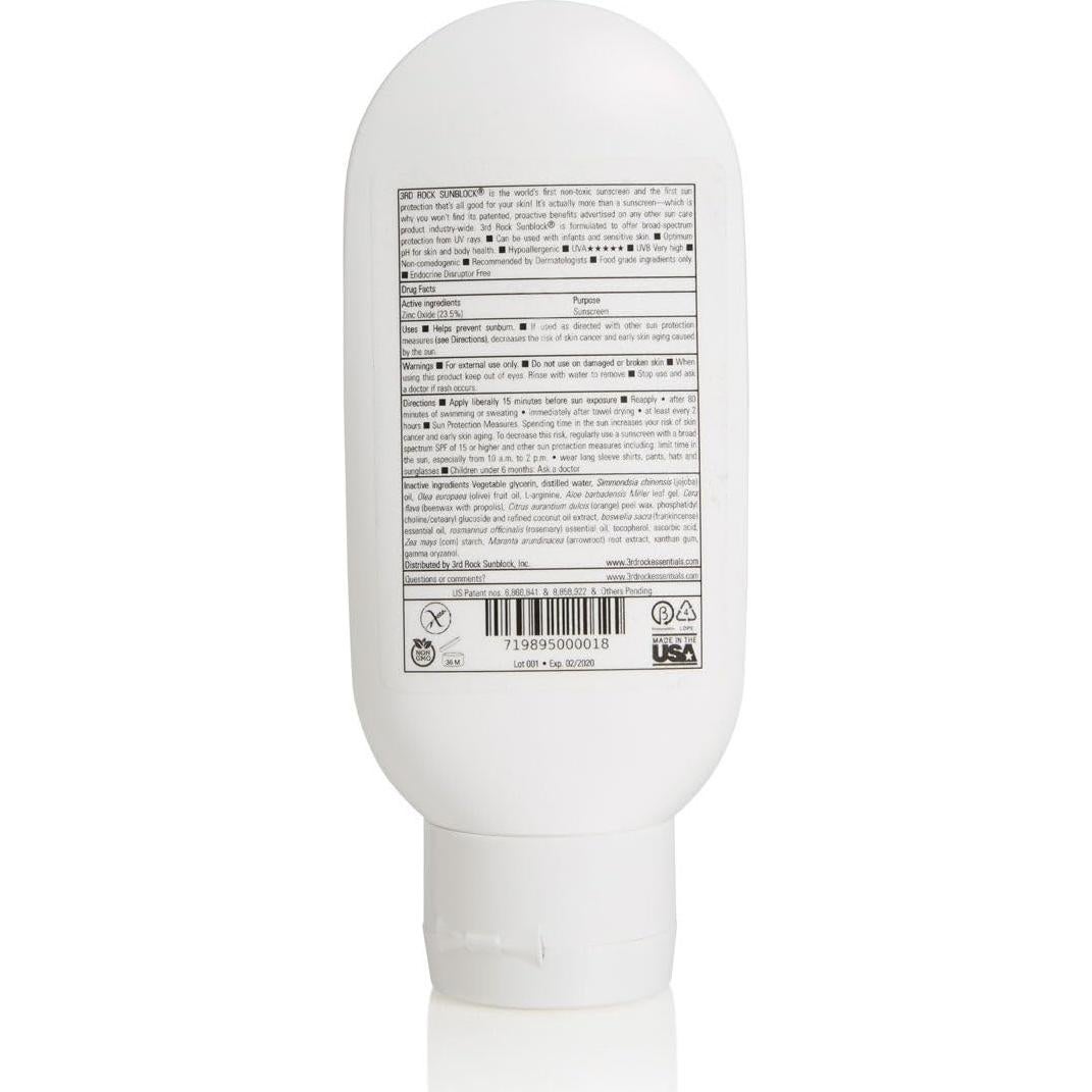 Bloqueador Solar 3rd Rock Essentials Niños 74.4 ml Natural Zinc