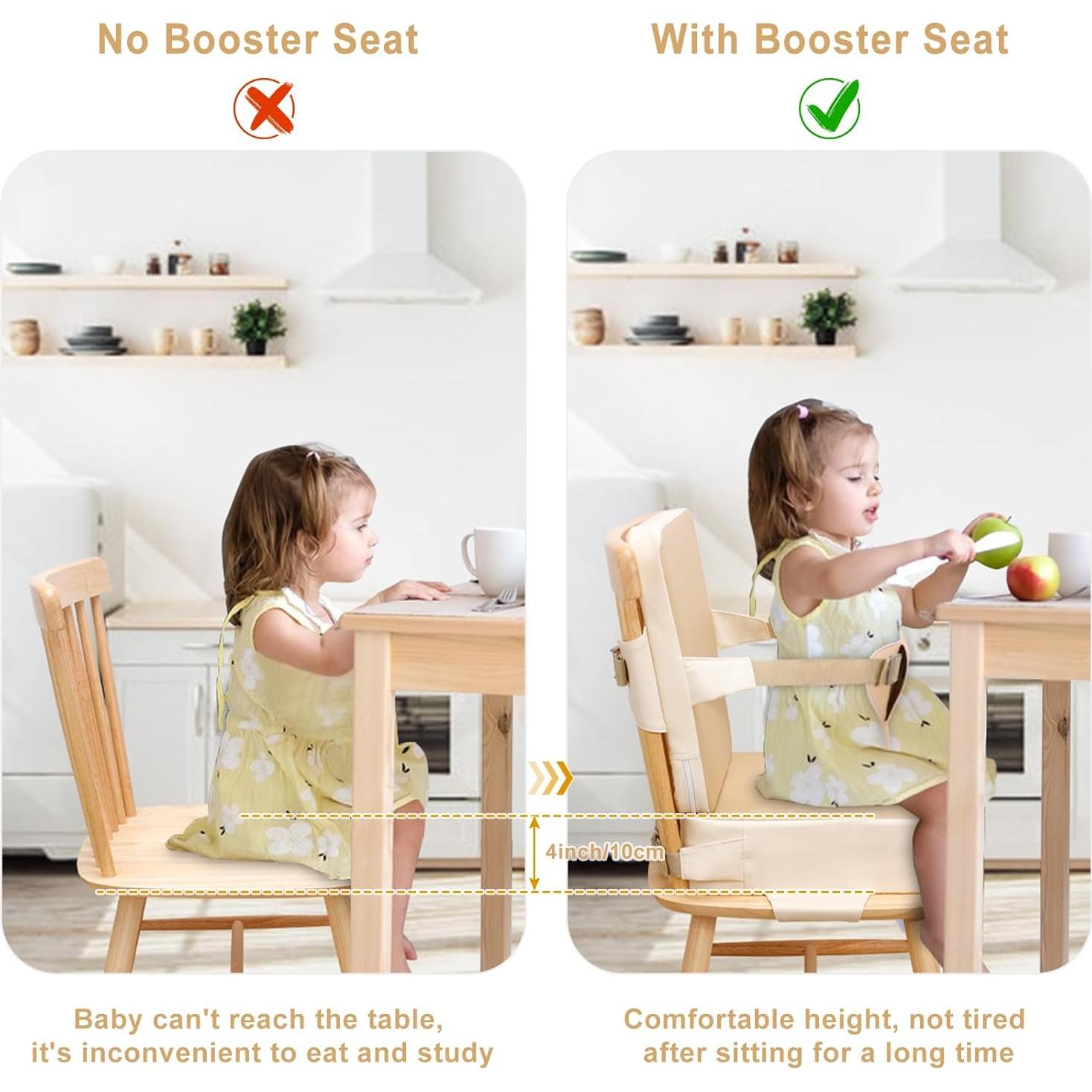 Asiento Elevador para Niños TOTIDYH Antideslizante 35.8x32cm