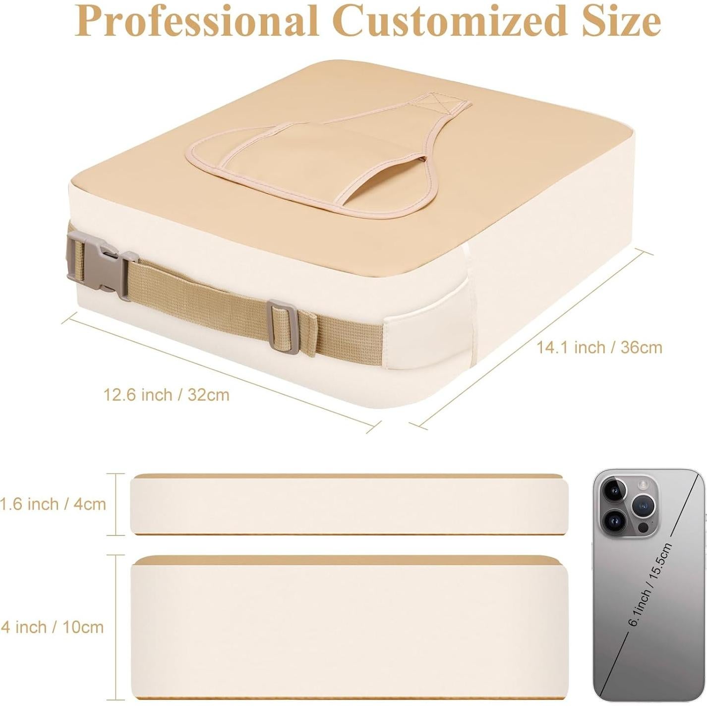 Asiento Elevador para Niños TOTIDYH Antideslizante 35.8x32cm