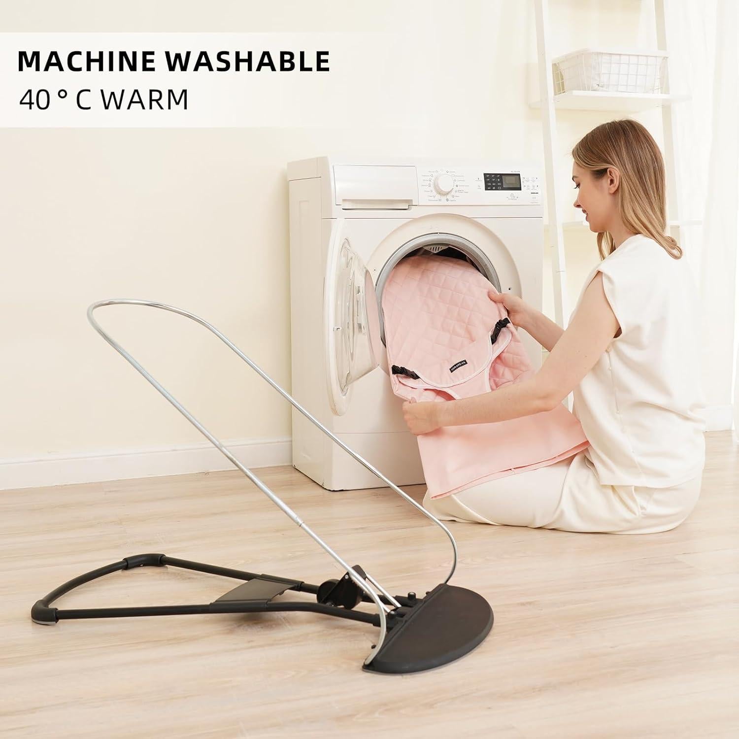 Funda de Tela para Columpio Baby Bjorn Rosa 100% Algodón