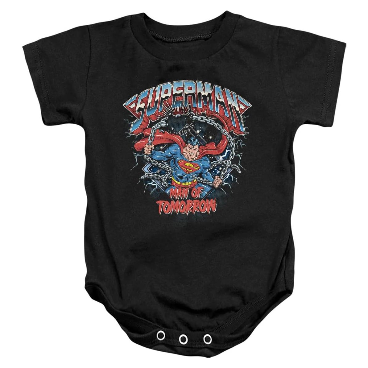 Mono Unisex Bebé Popfunk Superman Rock Band 100% Algodón XL