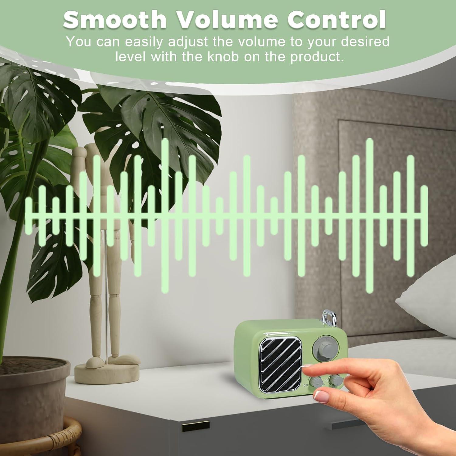 Máquina de Ruido Blanco Vita Laeta SD24 Portátil Verde